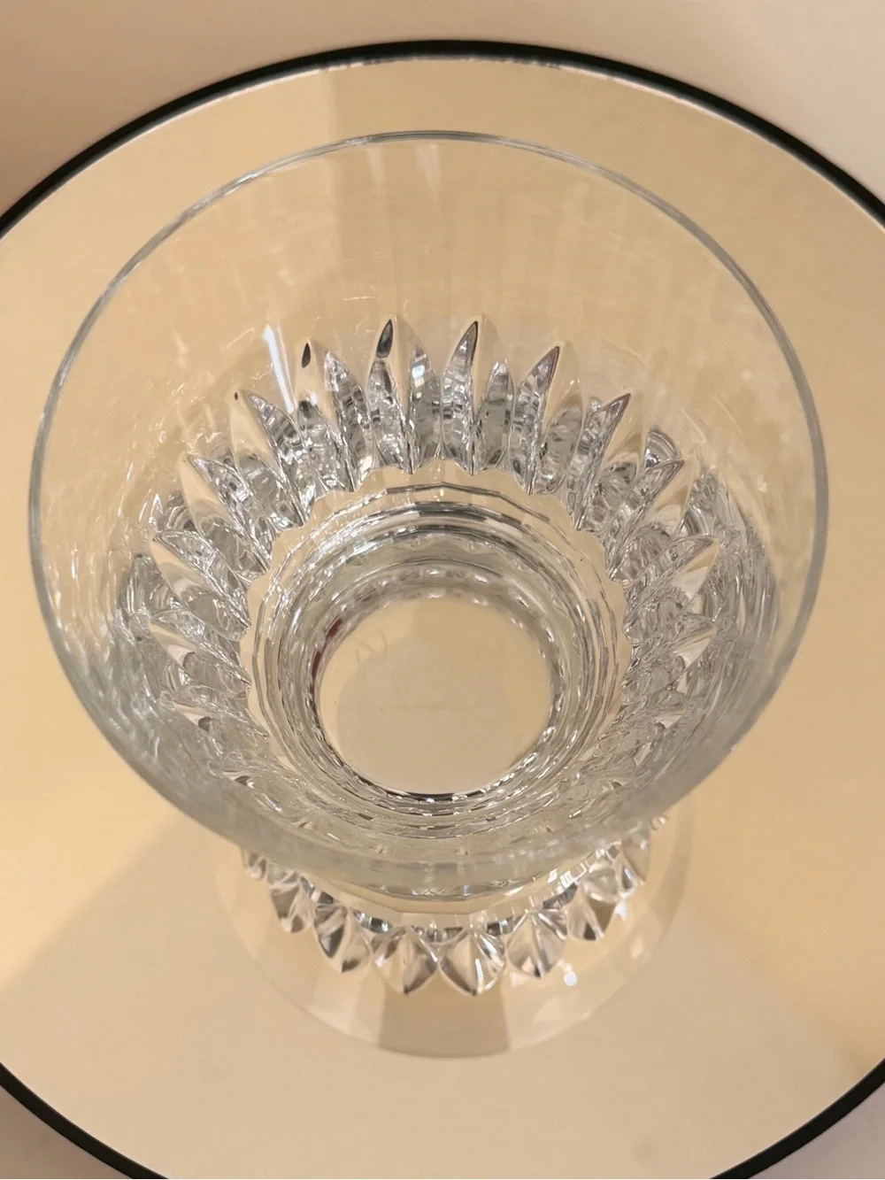 Baccarat crystal tumbler from the Everyday Tiara collection NIB